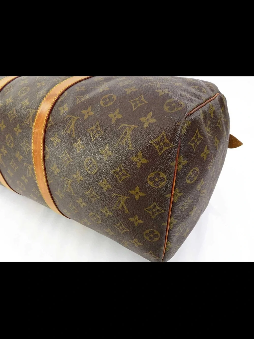Louis Vuitton Monogram Canvas Duffel with Vachetta Trim
